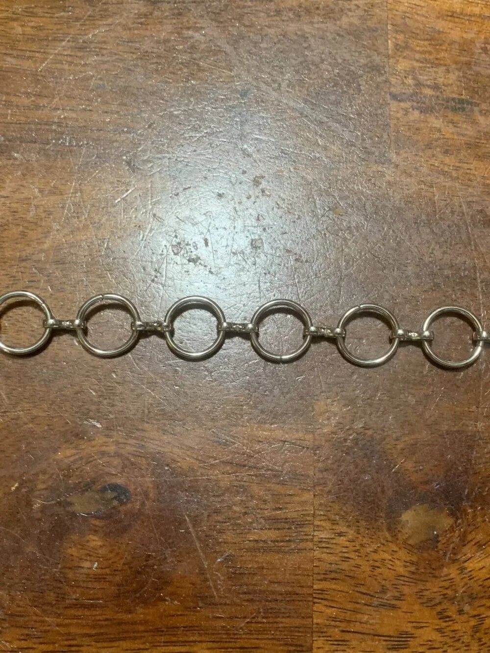Silver Tone and Faux Turquoise Belt